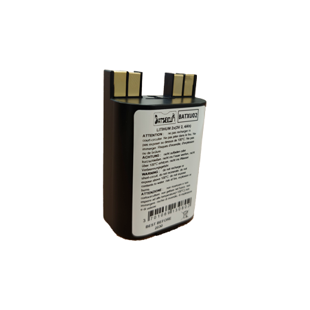 Pile Batterie Allarme BATXU02 - 2 x (3V - 2.4Ah) - Compatibile RXU02X DAITEM/LOGISTY